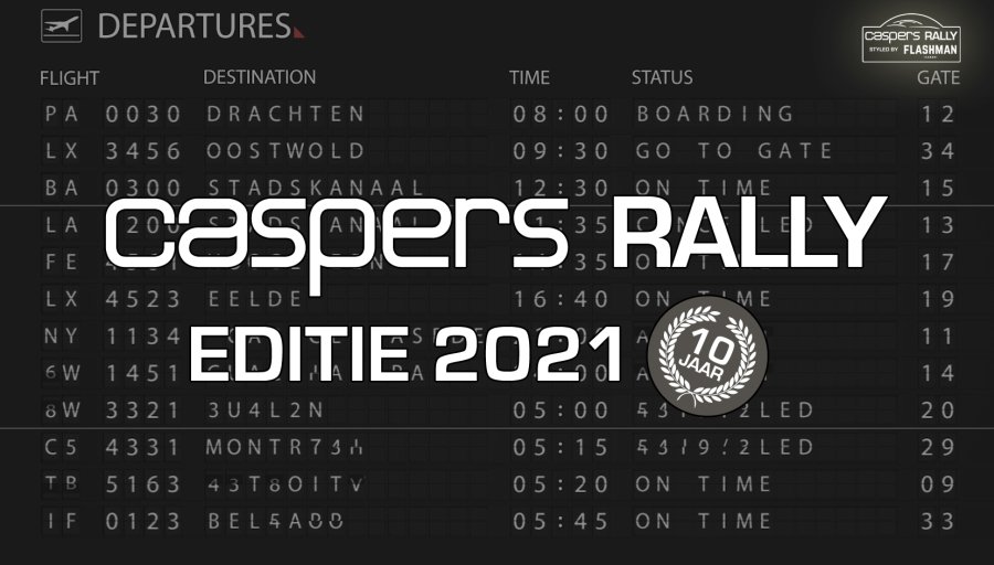 afbeelding bij artikel Impressie Caspers Rally 2021
