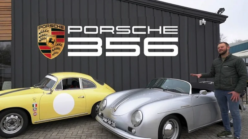 preview afbeelding bij artikel 2x Porsche 356 vergelijk