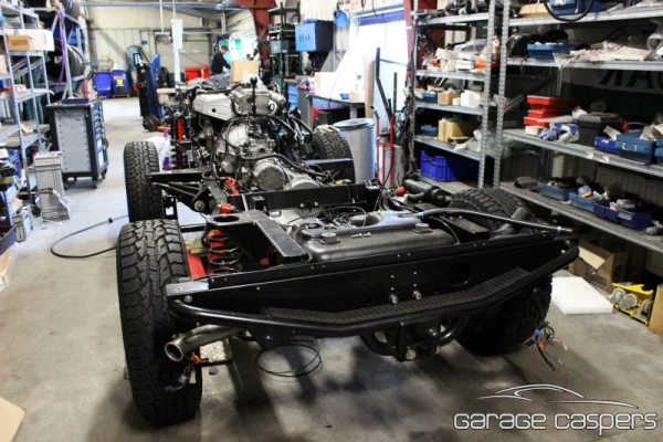 Foto in gallerij voor artikel Project: De Carbon Black Defender 90
