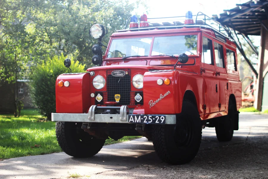 Foto 0 van fotogallerij Land Rover 109 Brandweerwagen uit 1969