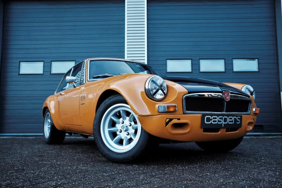 Foto 0 van fotogallerij MG B GT 3.9L V8 uit 1972