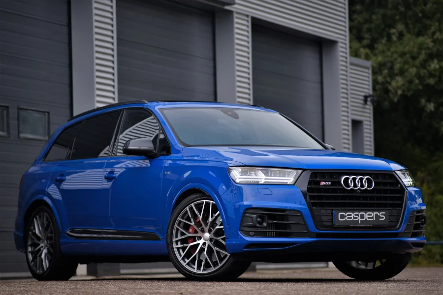 Foto 0 van fotogallerij Audi SQ7 Quattro Pro Line 7P Nogaro Blue uit 2018