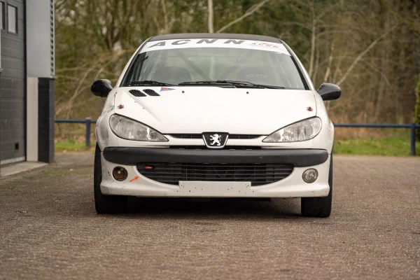 Foto 2 van fotogallerij Peugeot 206 trackday Raceauto uit 2000