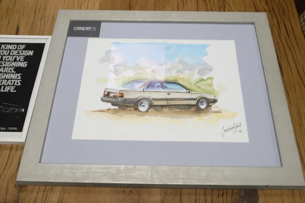 Foto 3 van fotogallerij Volvo 780 Bertone Coupe uit 1986