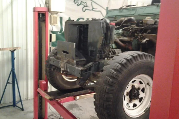 Foto in gallerij voor artikel Land Rover 88 Lightweight restauratie