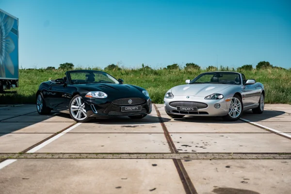 achtergrondafbeelding voor occasion Jaguar XKR Convertible uit 2005