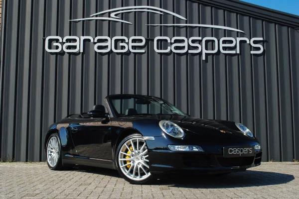achtergrondafbeelding voor occasion Porsche 911 997 3.8 Carrera 4S Cabrio uit 2005