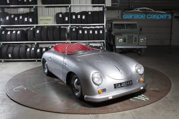 achtergrondafbeelding voor occasion Porsche 356 Replica uit 1966