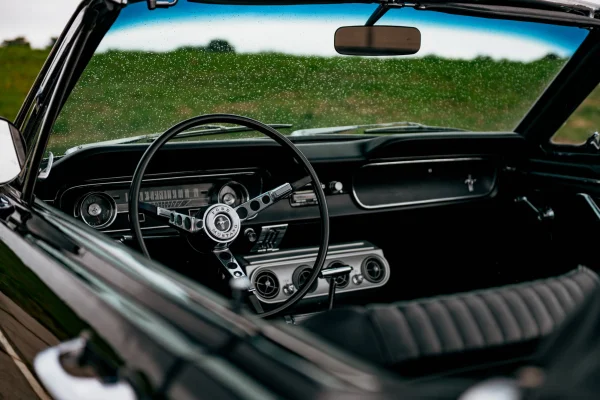 achtergrondafbeelding voor occasion Ford Mustang Convertible uit 1965