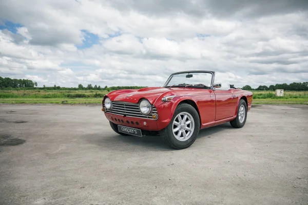 Afbeelding 2 bij het verhaal over deze Triumph TR4 A uit 1967