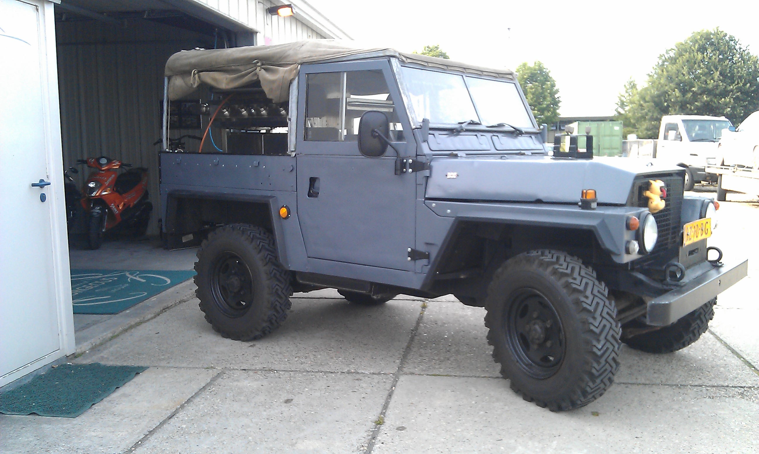 Land Rover 88 Lightweight restauratie